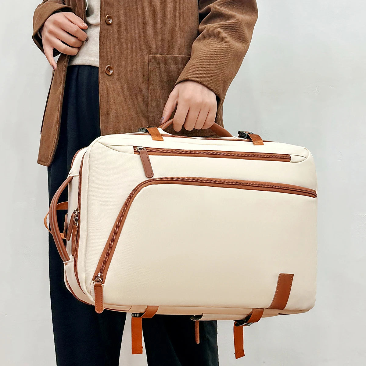 Unisex Simple Business Computer Backpack | Large Capacity Design