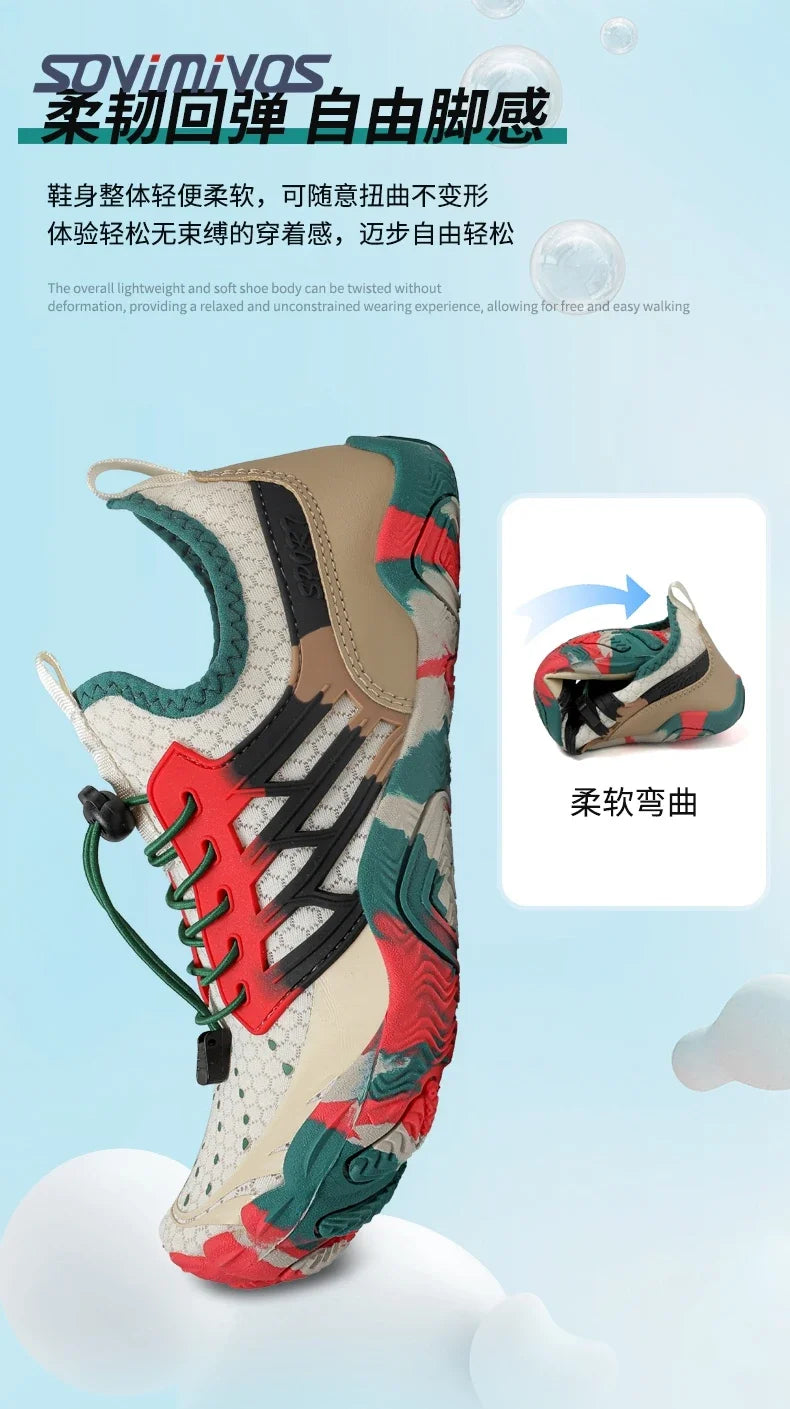 Men's Cross-Trainer | Barefoot & Minimalist Shoe | Zero Drop Sole | Wide Toe Box Women Upstream Swimming Shoes Beach Slippers