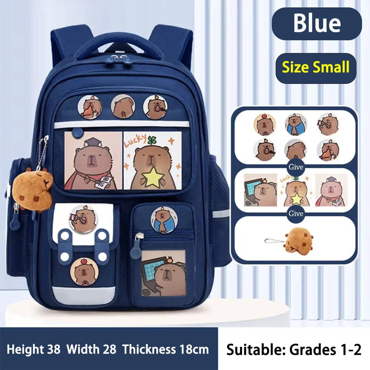 Waterproof Large Capacity Backpack for Students | Comfortable and Durable
