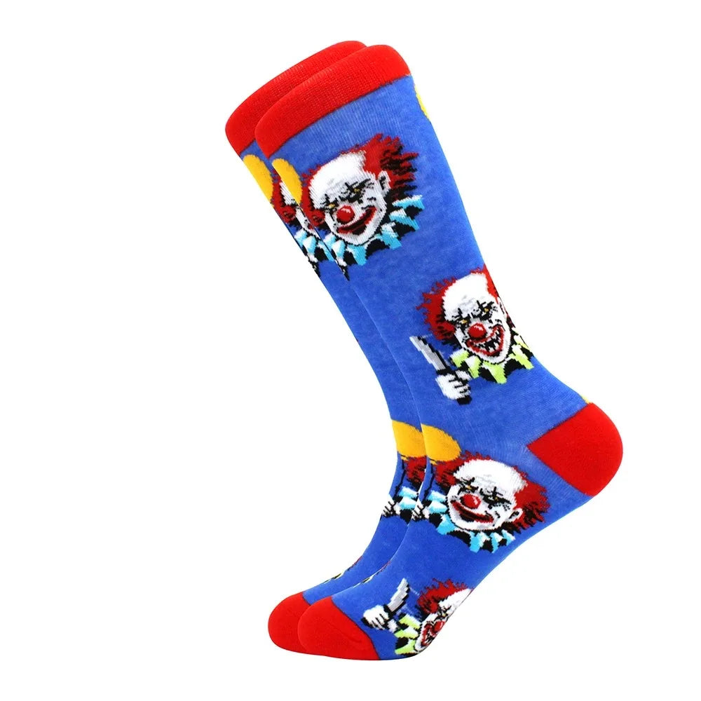 Funny Mid-Top Unisex Socks | Unique Hip Hop Shark Design