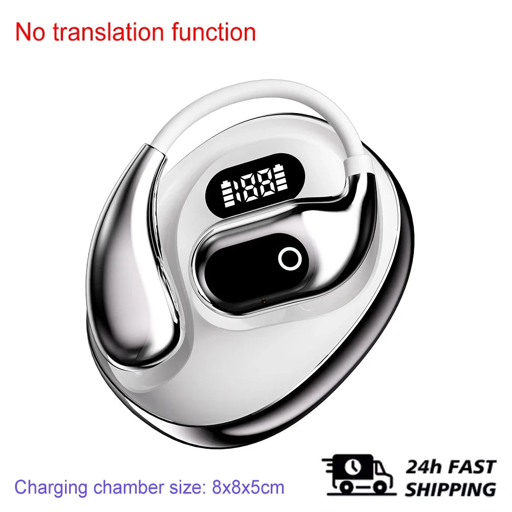 Two-Way Real-Time Wireless Translators | 144 Language Translation Earphones