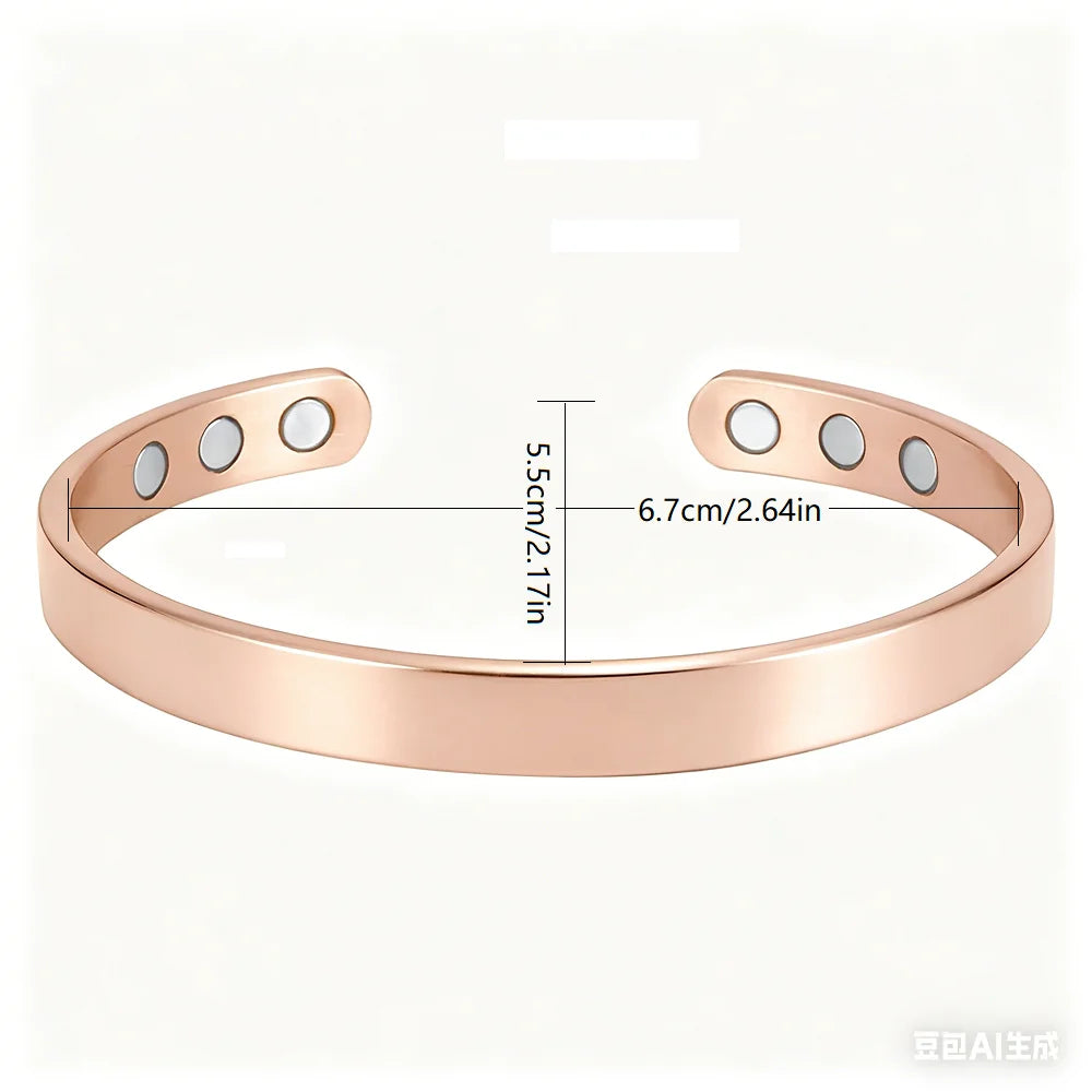 Unisex Vintage Healing Jewelry | Celtic Knot Magnetic Bracelet Set