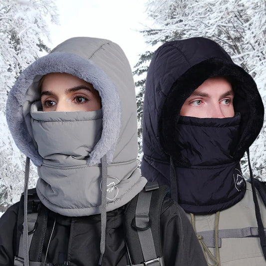 Balaclava de Felpa Unisex para Invierno | Mascarilla de Punto Cálida