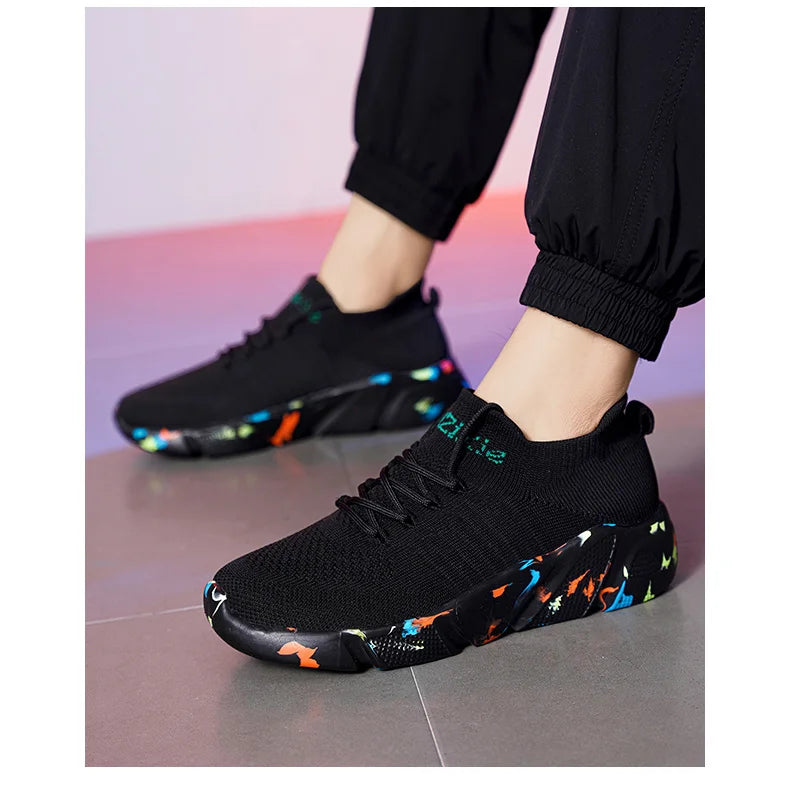 Men's Breathable Sneakers | Comfortable Casual Walking Shoes