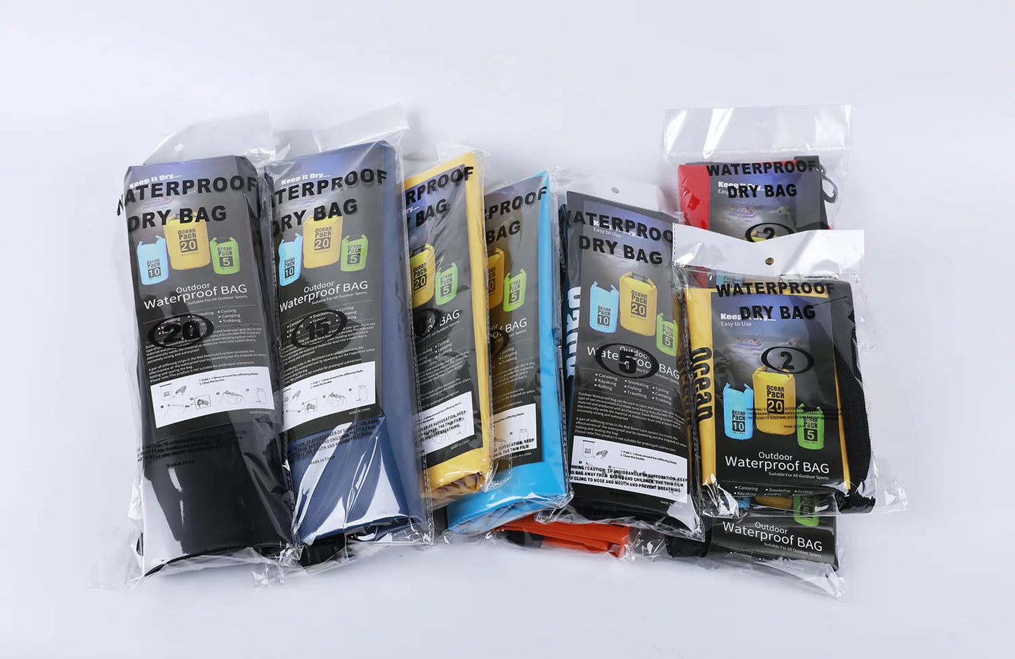Waterproof Bucket Bags for Beach & Swimming | Floating Dry Bags