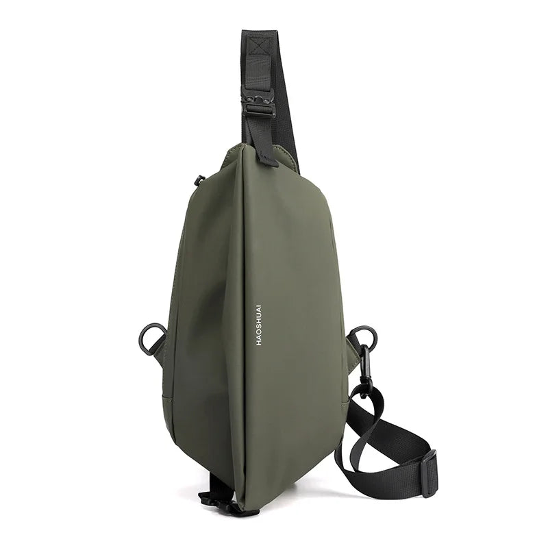 Men's Waterproof Crossbody Bag | Stylish Casual Shoulder Bag