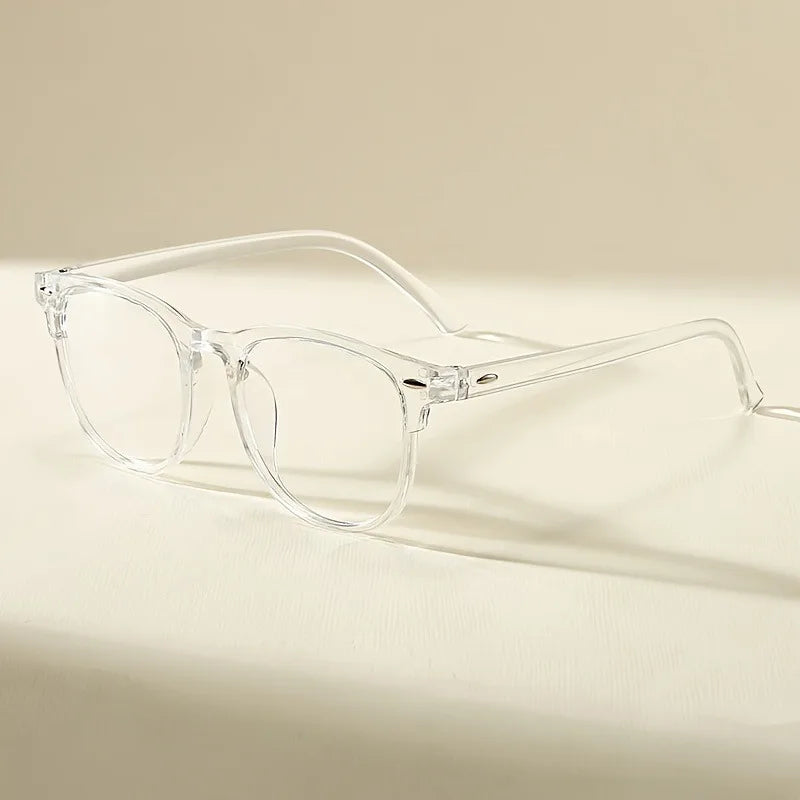 Unisex Retro Fashion Glasses | Stylish Transparent Eyewear