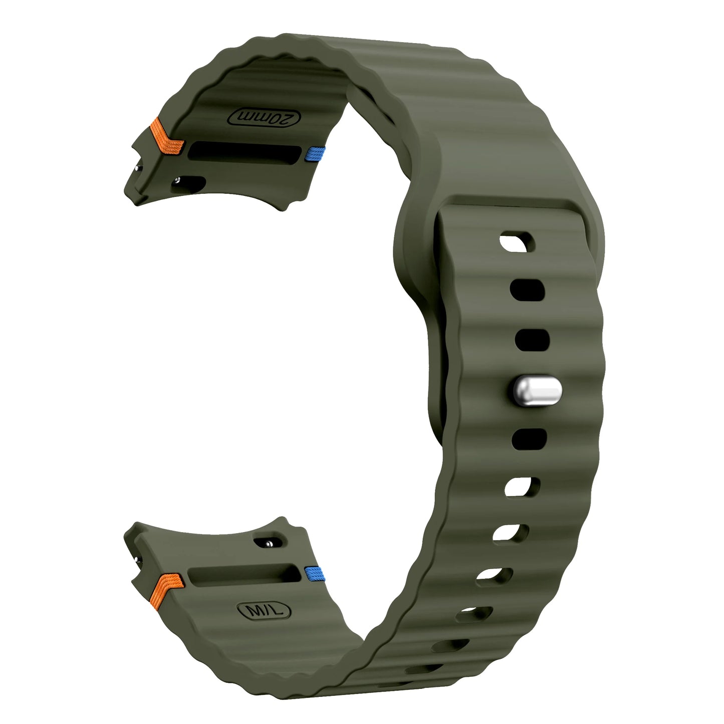 Comfort Silicone Sport Replacement Band for Smartwatches