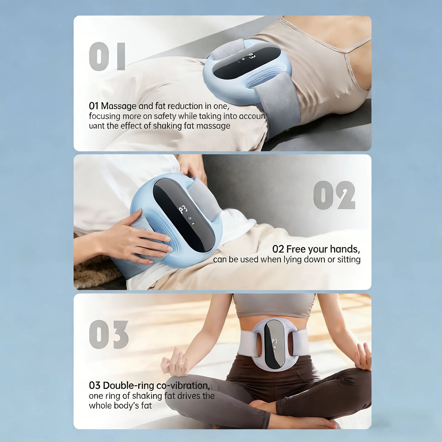 Full Body Massage Fat Burning Device | 5 Vibration Modes Fitness