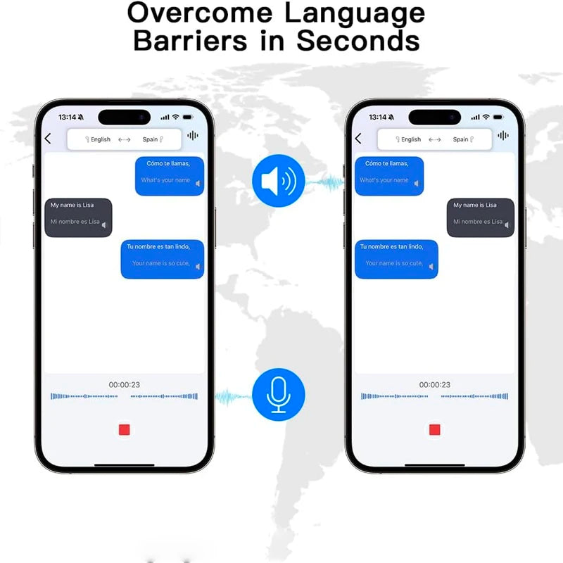 Real-Time Translation Earbuds | 144 Languages AI Earphones