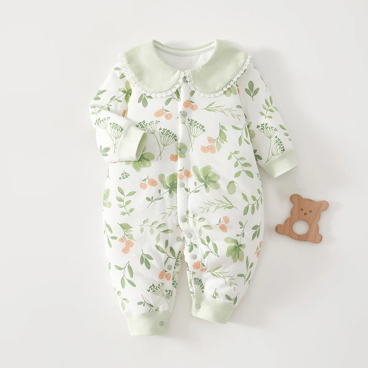 Newborn Baby Cute Cotton Bodysuit | Warm & Comfortable Romper