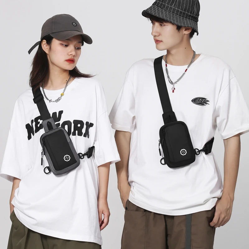 Unisex Chest Bag | Trendy Small Shoulder Bag for Outdoor Adventures