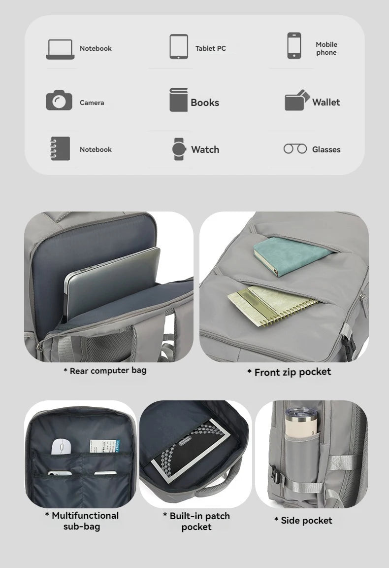 Versatile Travel Backpack for Men & Women | Spacious Cabin Bag