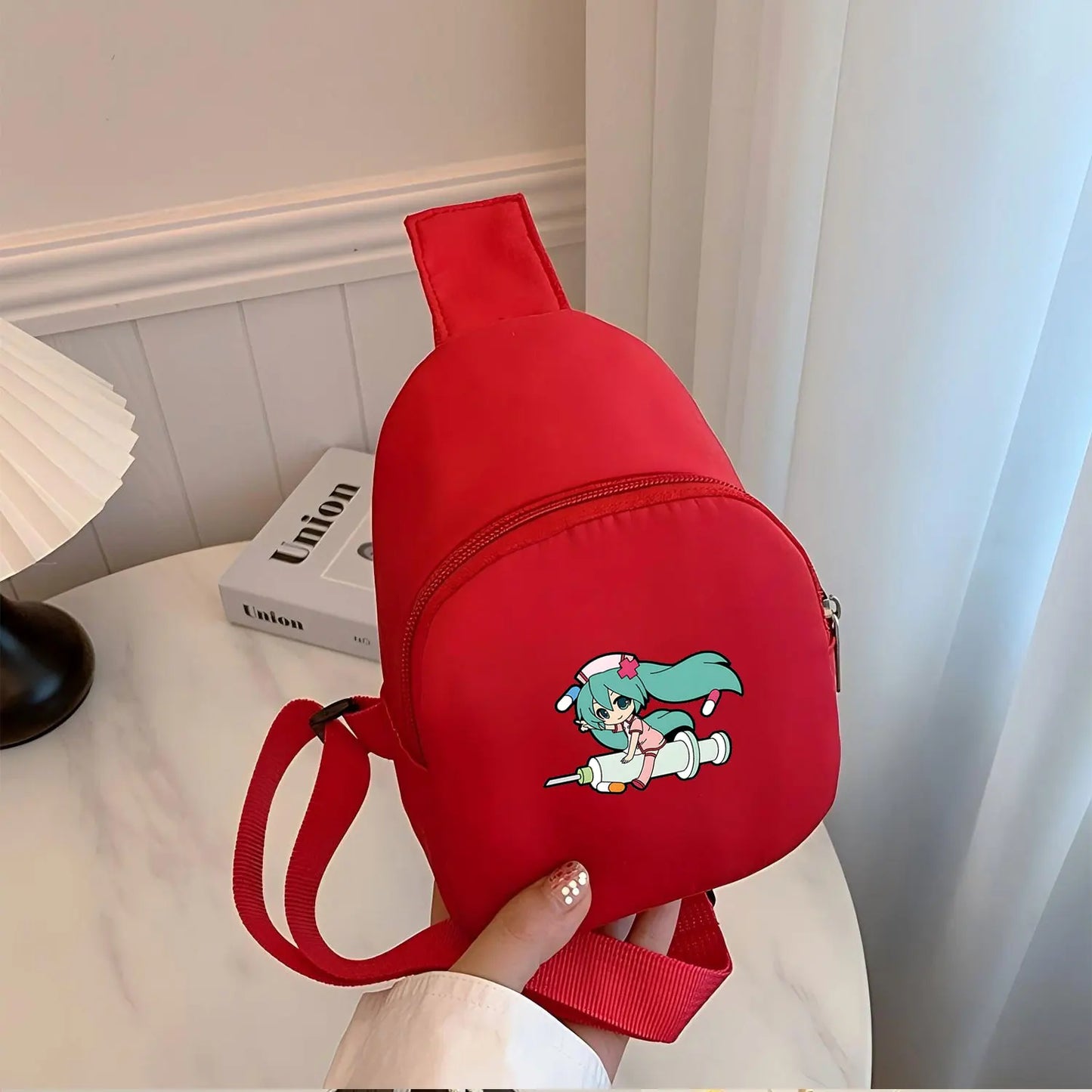 Chibi Anime Fan Gift Chest Bag | Stylish Cosplay Waist Pack