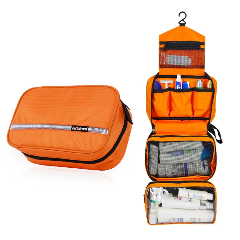 Travel Hanging Toiletry Bag | Sturdy Organizer for Cosmetics