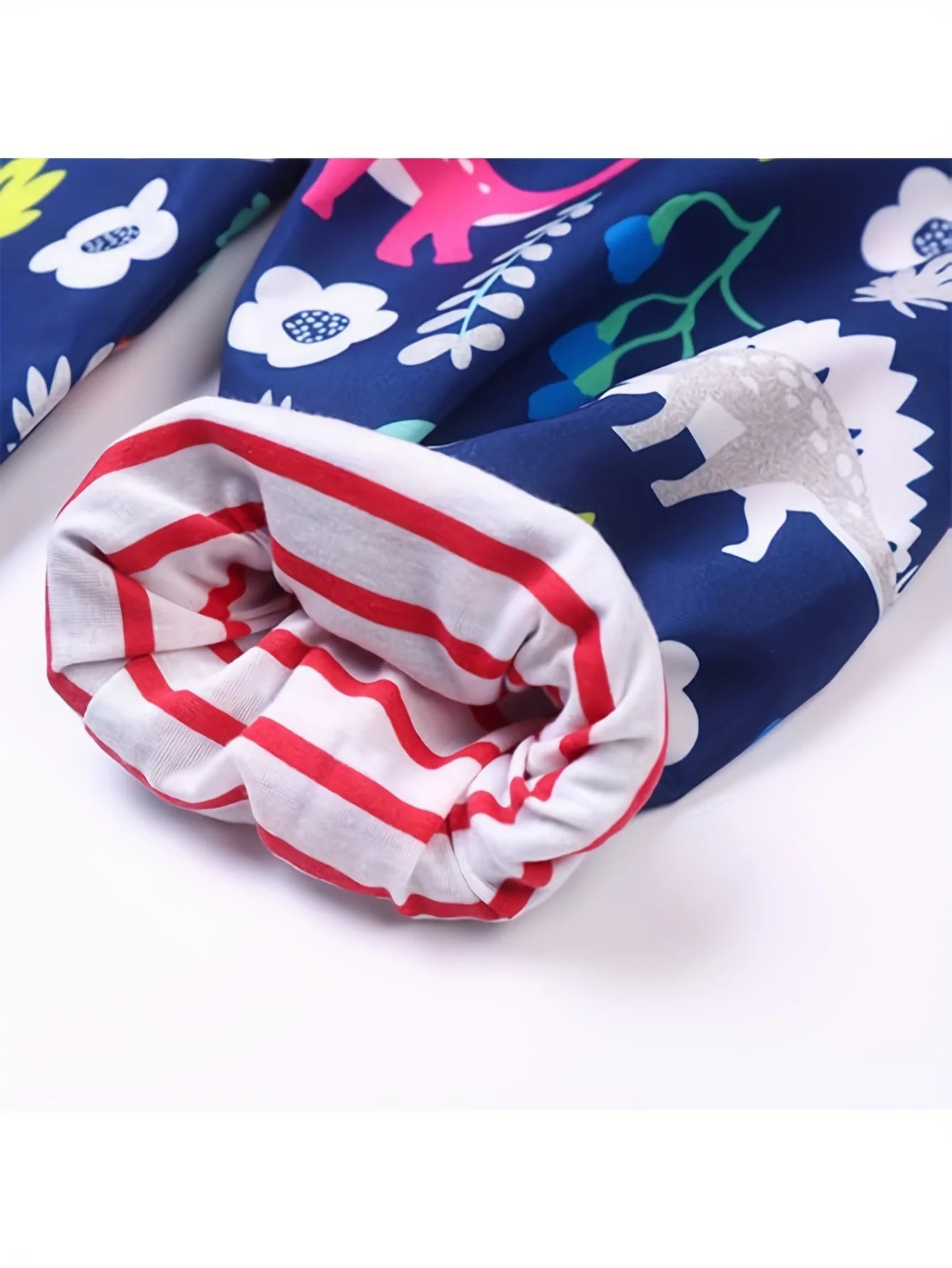 Cortavientos ligero con capucha y estampado de dinosaurios para niños pequeños