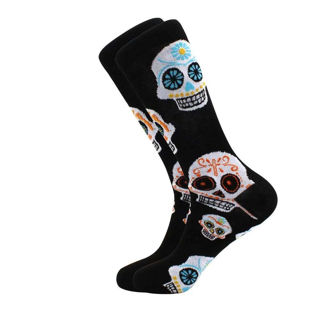 Funny Mid-Top Unisex Socks | Unique Hip Hop Shark Design