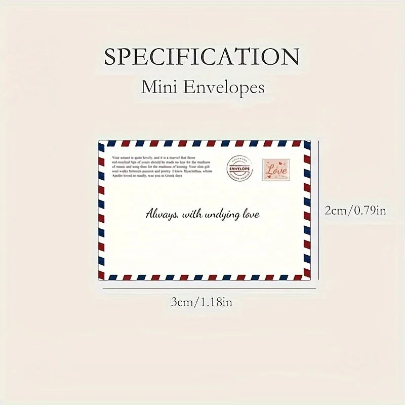 DIY Mini Envelopes Set for Personal Gifts | Perfect for Every Occasion