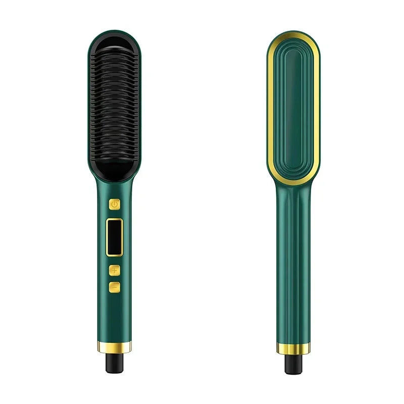 Adjustable Heat Hair Straightener Comb | Fast and Safe Styling