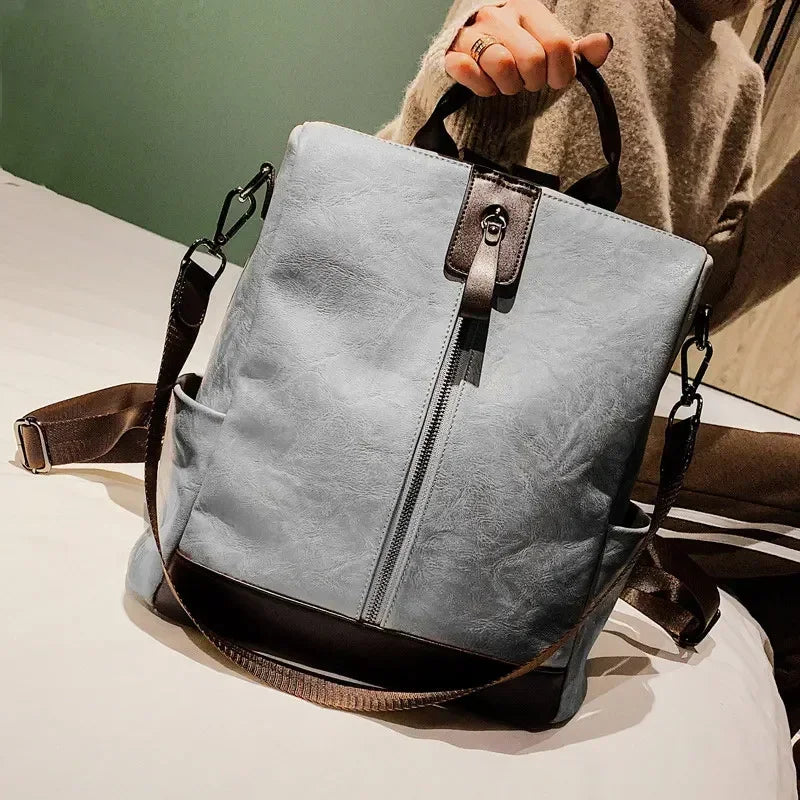 Women's Fashion Leather Backpack | Stylish Travel Bag for All Occasions
