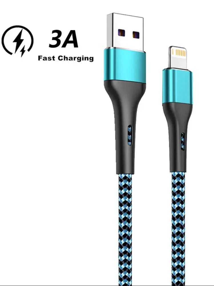 3A USB Fast Charging Cable | Compatible with iPhone & iPad Devices