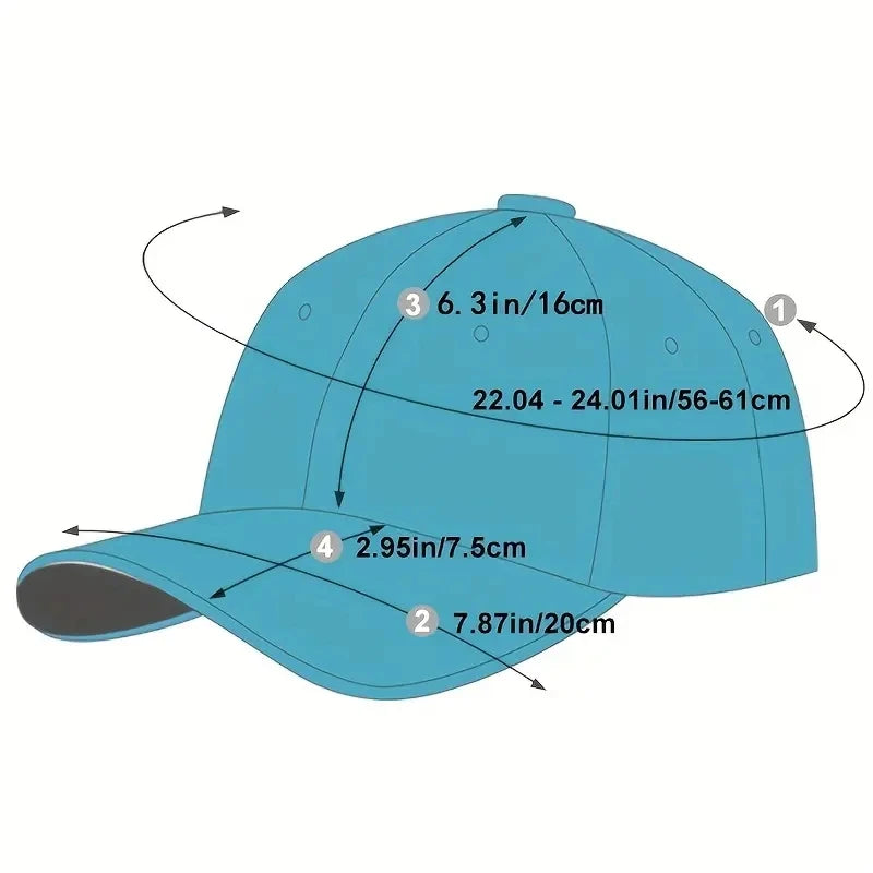 Unisex Adjustable Fashion Baseball Caps | Stylish Sun Visors
