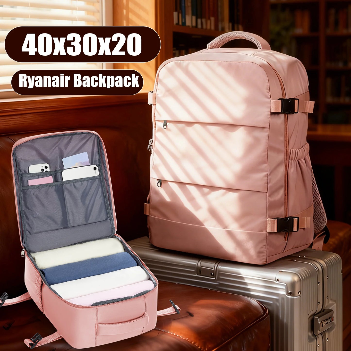 Versatile Cabin Backpack for Travel & Leisure | Unisex Design