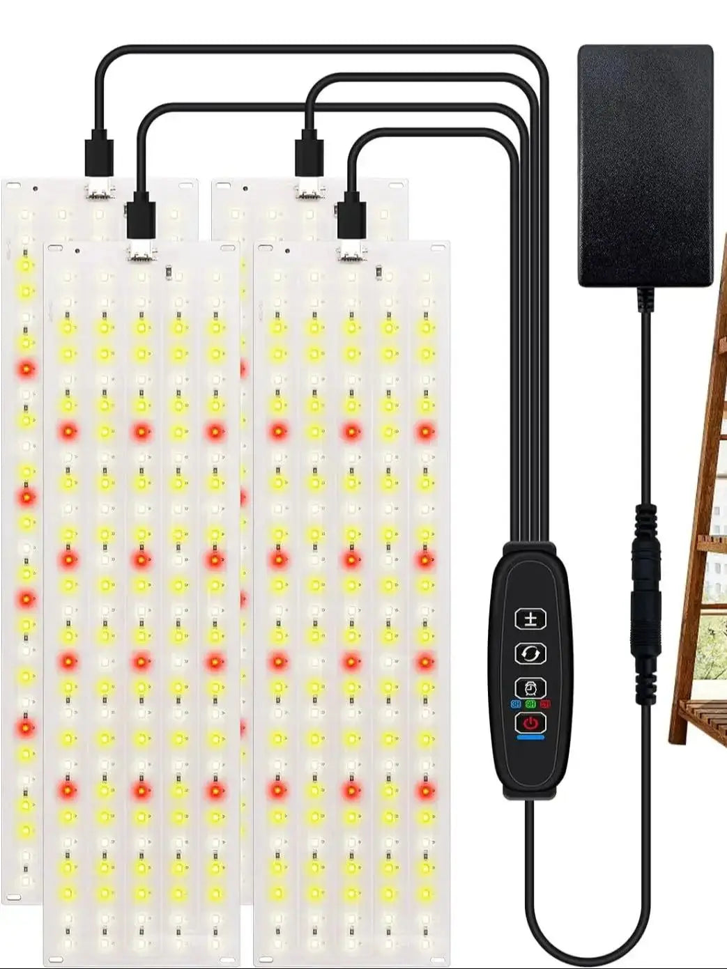 Ultra-thin Full Spectrum LED Grow Panel Light for Indoor Plants