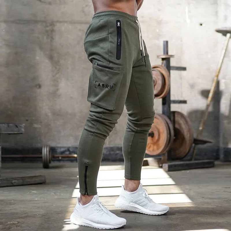 Men's Multi-Pocket Workout Training Pants | Stylish Jogging Sweatpants