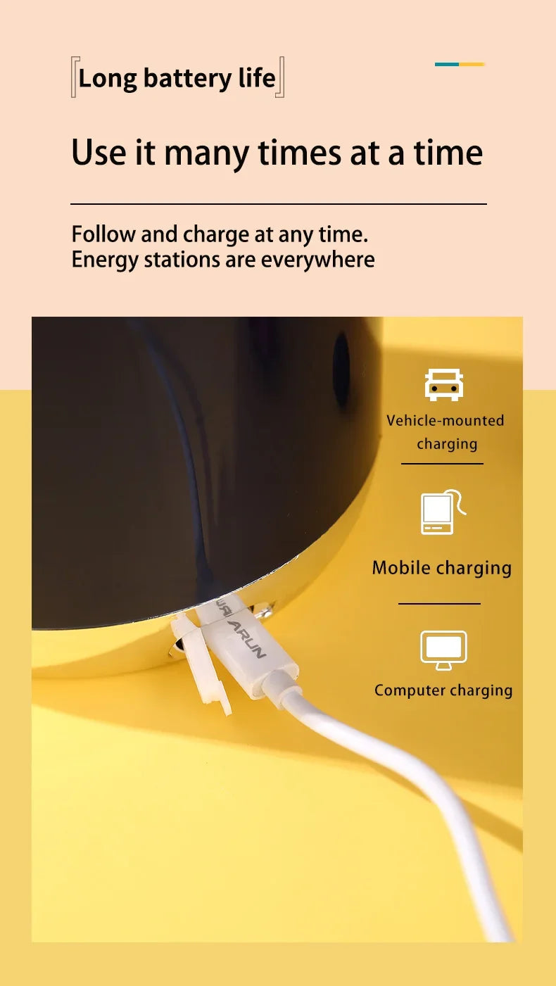 Portable Electric Orange Juicer | Citrus Juice Extractor & Blender