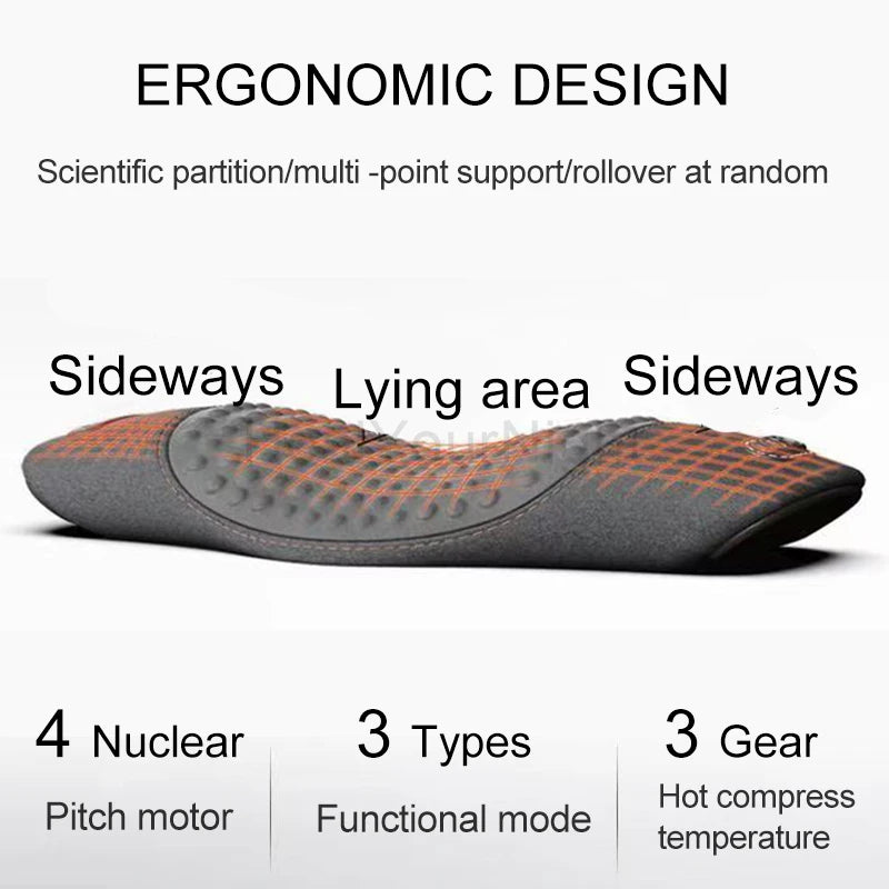 Electric Massage Waist Pillow | Ultimate Comfort & Pain Relief