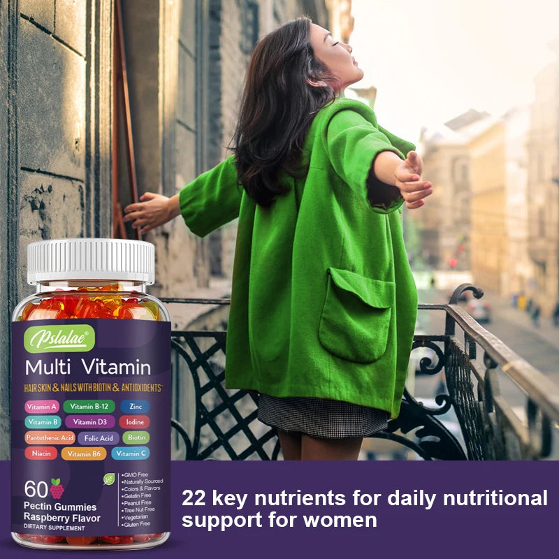 Multivitamin Gummies for Energy, Immune Support & Antioxidants