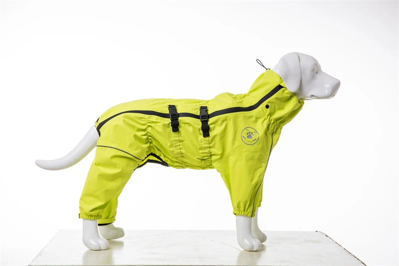 Waterproof Reflective Dog Raincoat | Adjustable Pet Jacket