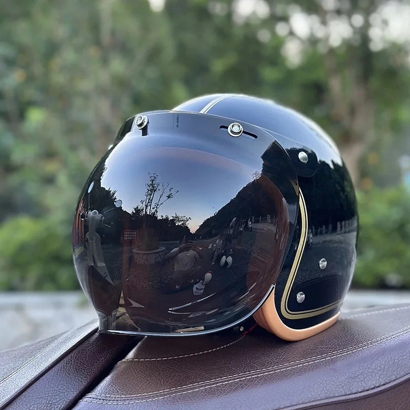 Stylish Lightweight Jet Helmet for Men and Women | Safe Riding Gear