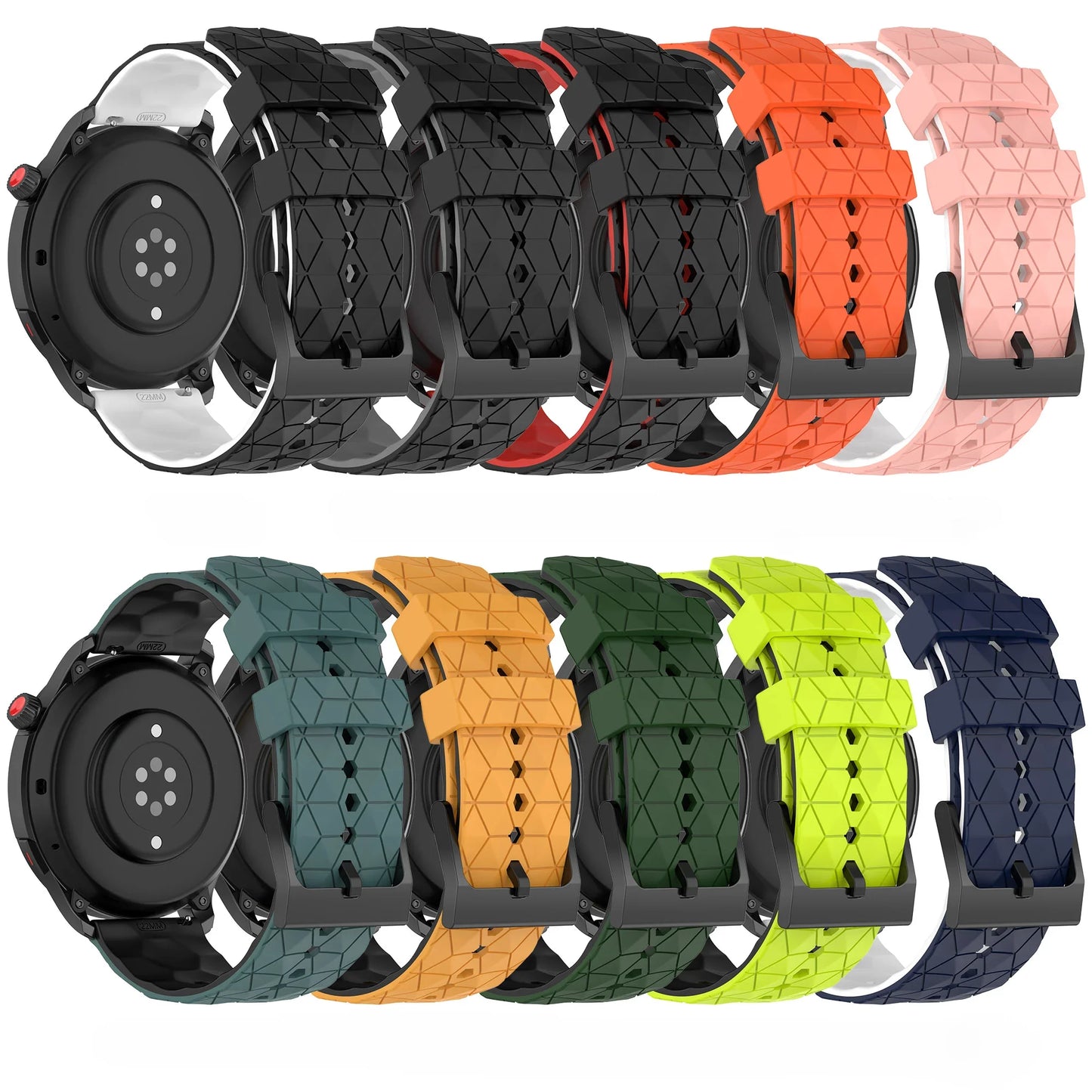 Soft Silicone Sports Bracelet for Galaxy Watch 7 Ultra