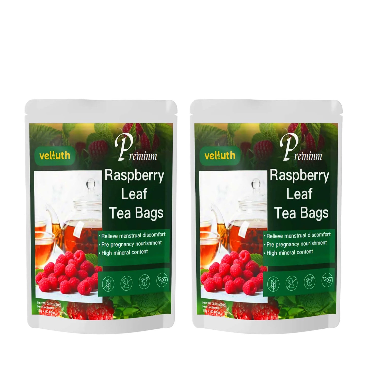 Raspberry Leaf Tea Bags | Herbal Support for Women’s Health