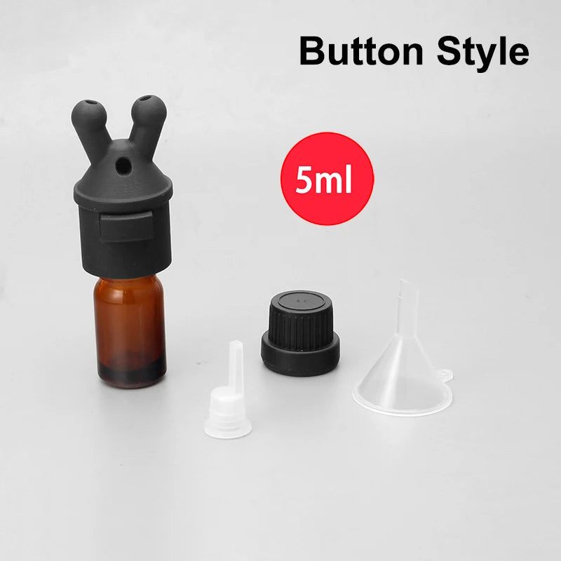 Mini Leakproof Essential Oil Inhaler Bottle | Portable Aromatherapy Dispenser