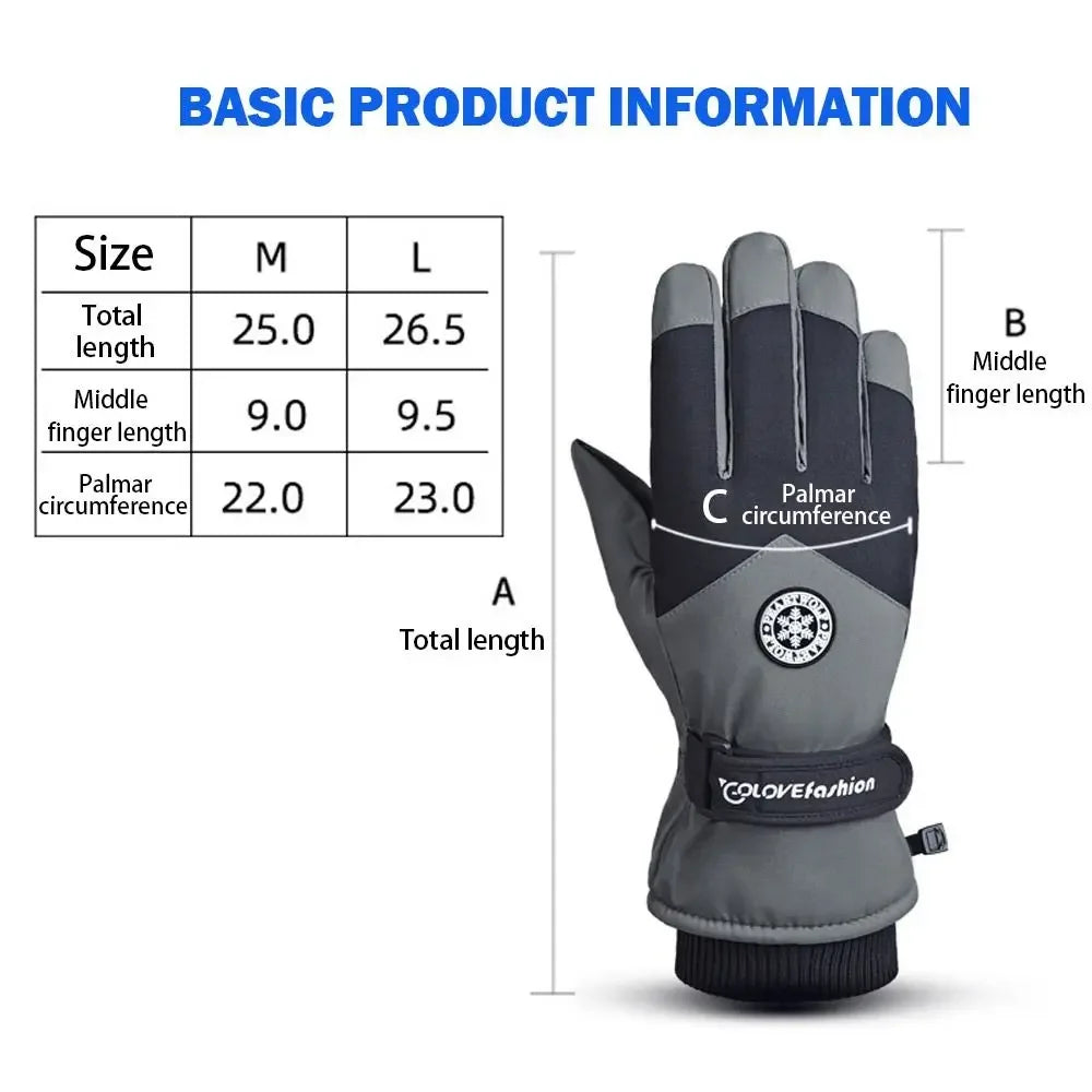 Waterproof Touch Screen Snow Gloves | Ultimate Winter Protection