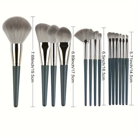 14-Piece Ultimate Makeup Brush Set | Soft, Versatile & Essential