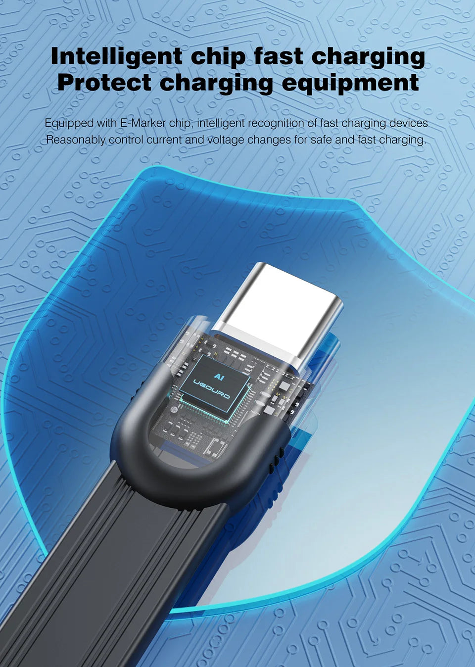20Gbps USB-C Data Cable for Fast Charging & Data Transfer