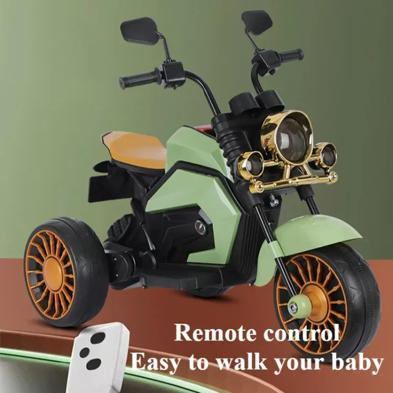 Kids Electric Motorcycle Toy | Safe Ride-On with Music & Lights