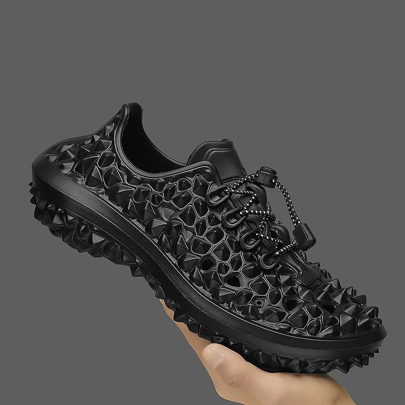 Men's Durable Hollow-Out Clogs | Lightweight Outdoor Sandals