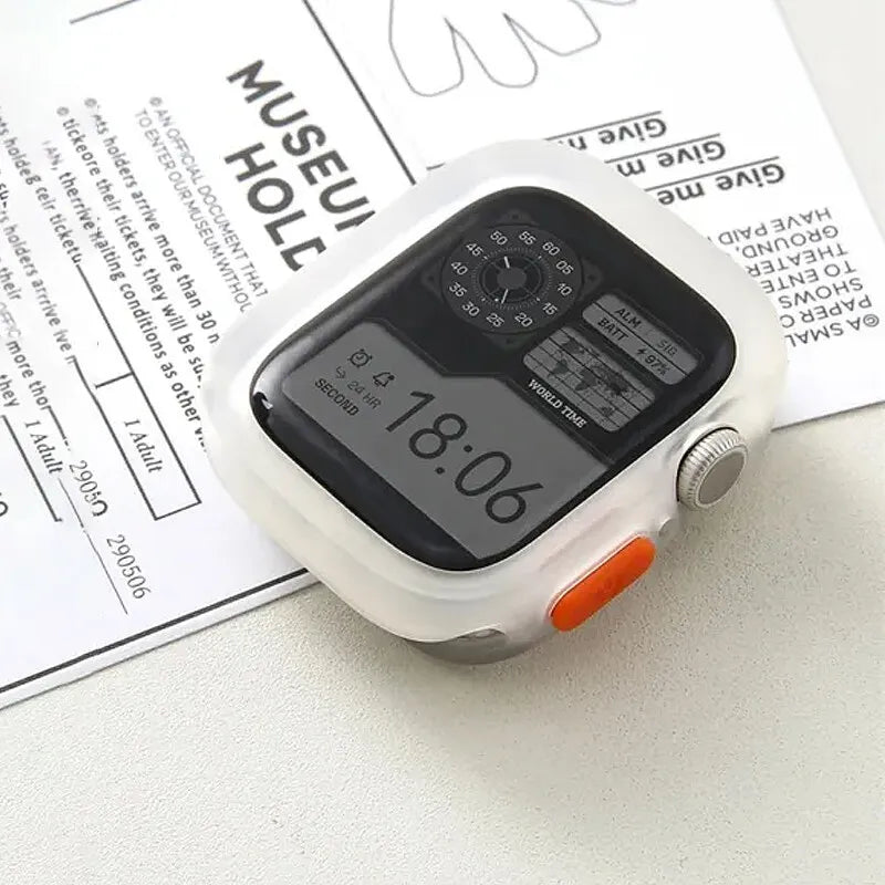 Shock-Absorbing Soft Silicone Case for Apple Watch | Daily Protection