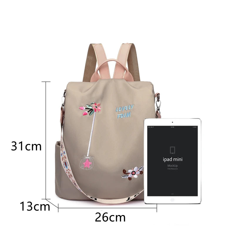 Fashion Waterproof Anti-Theft Women Backpack | Versatile Large Capacity