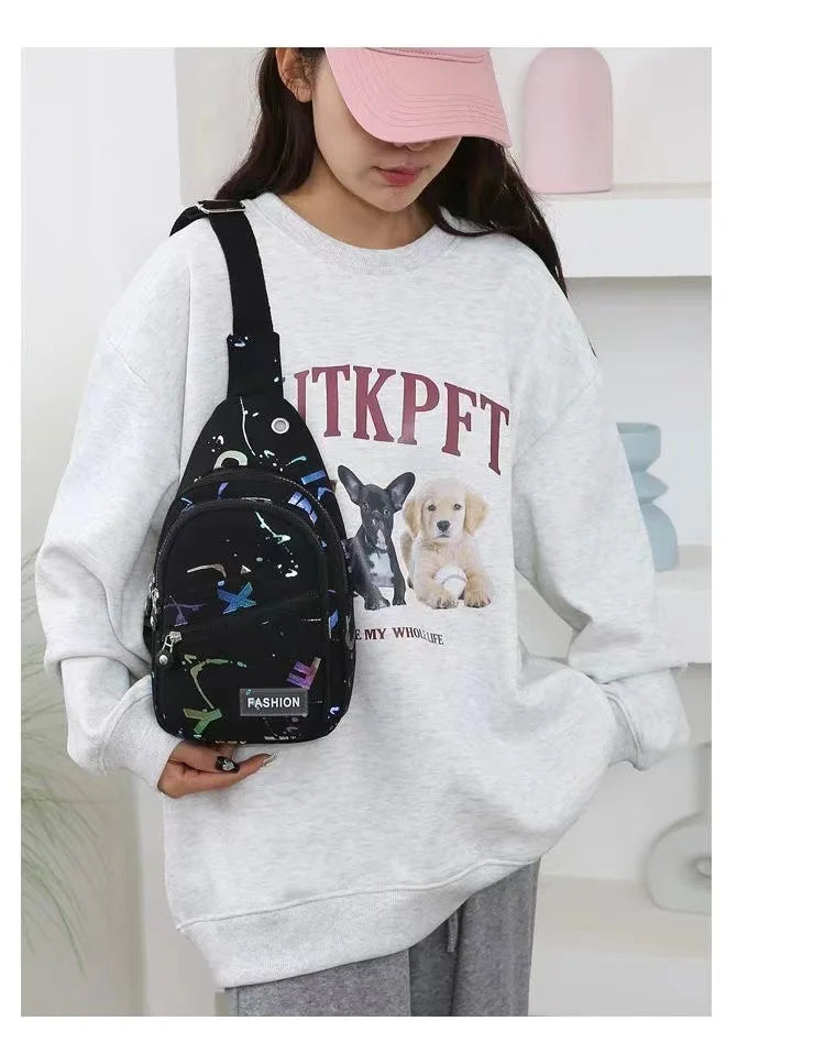 Women's Trendy Cross Body Chest Bag | Fashionable Travel Backpack