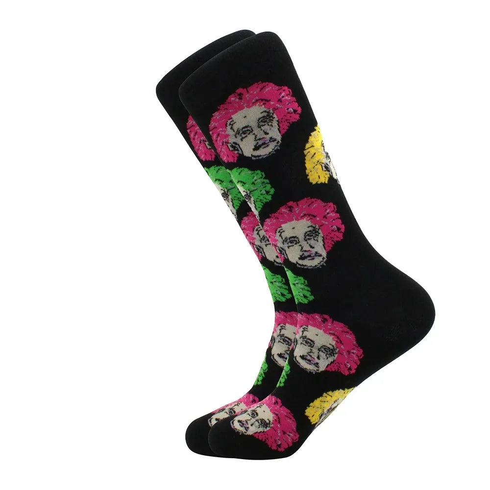 Funny Mid-Top Unisex Socks | Unique Hip Hop Shark Design