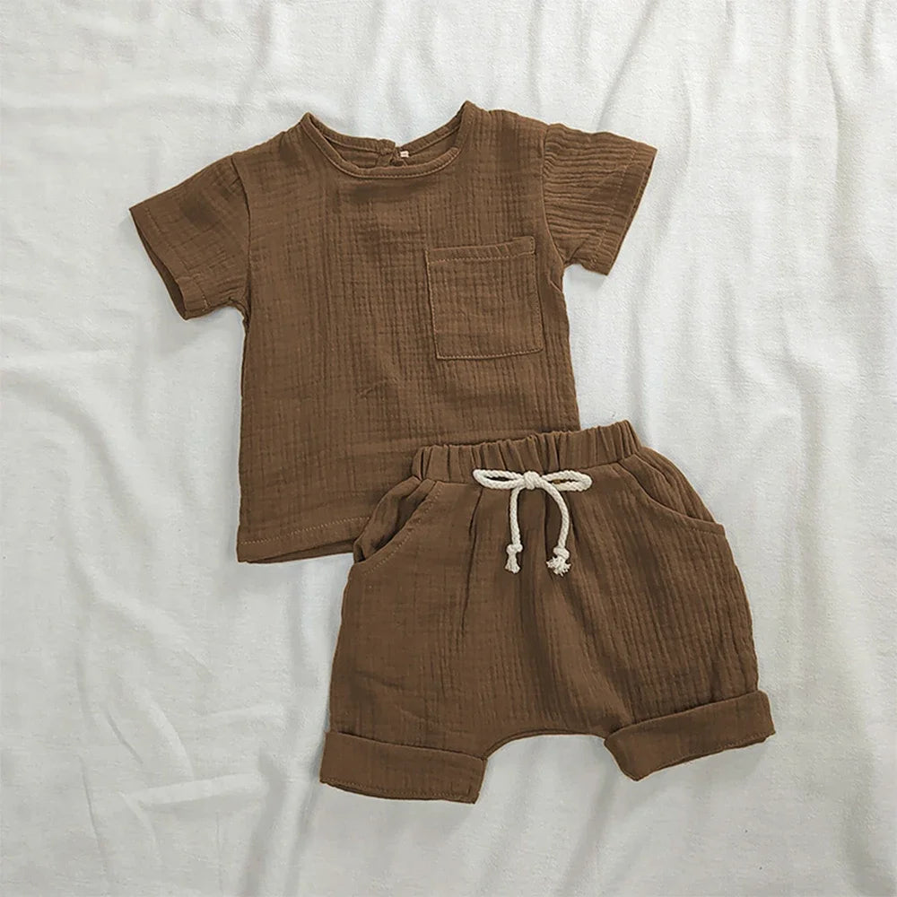 Cotton Infant Outfit Set | Soft Clothes for Newborns & Toddlers
