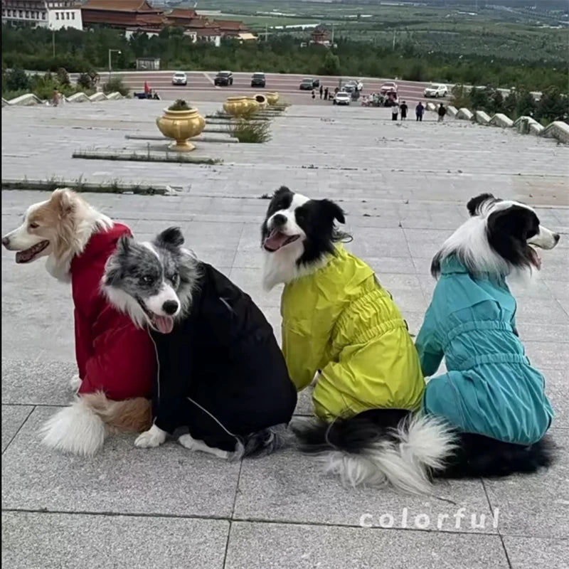 Waterproof Reflective Dog Raincoat | Adjustable Pet Jacket