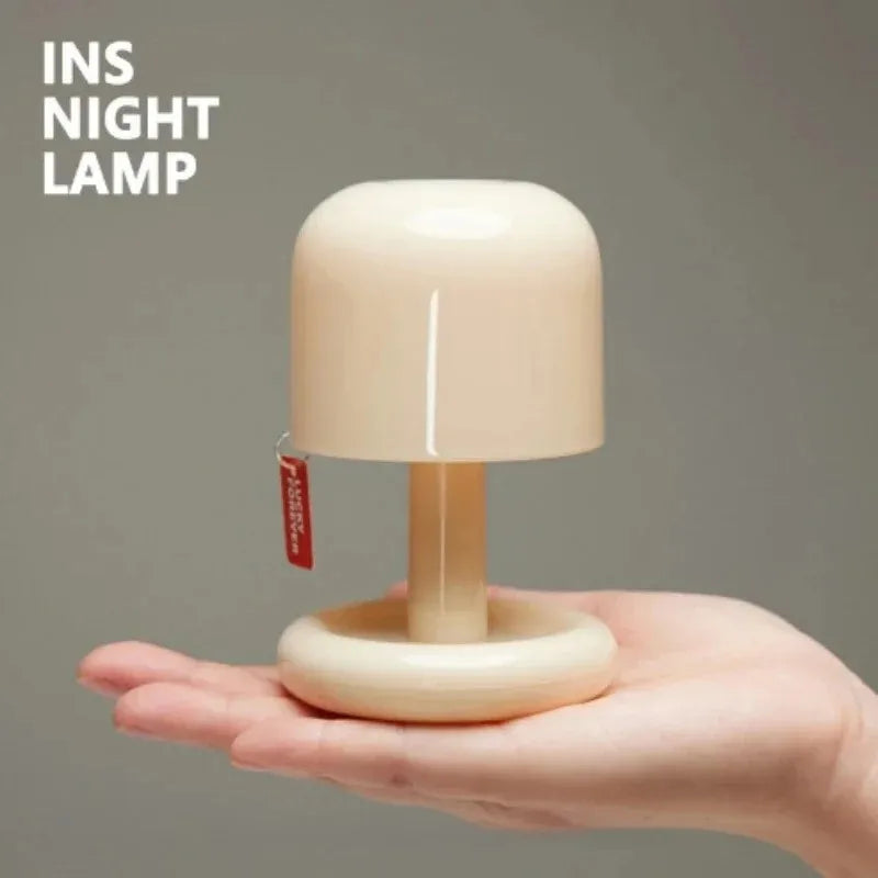 Creative USB Rechargeable Sunset Night Lamp | Mushroom Design
