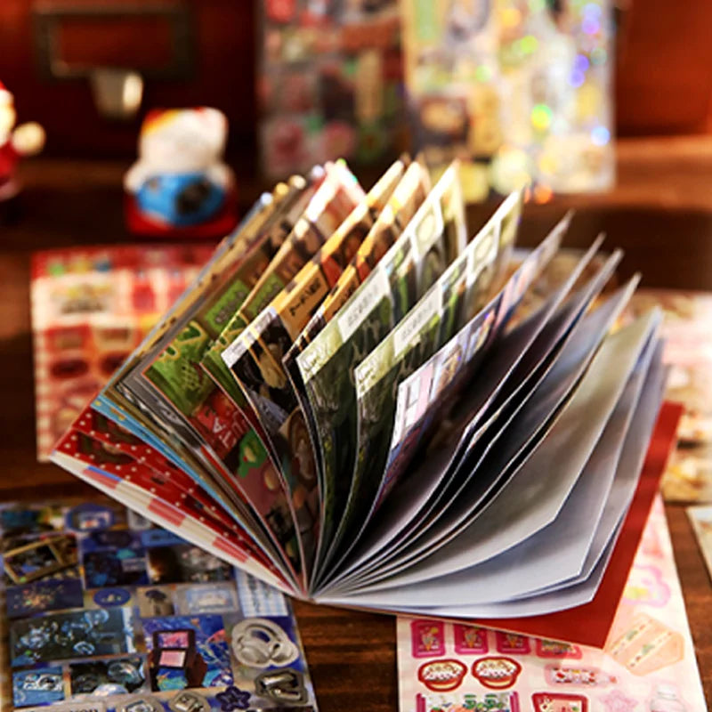 Korean Ancient Style Sticker Book | DIY Creative Book Gifts